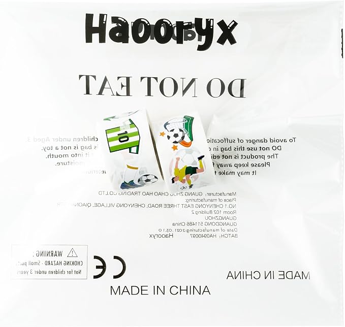 Haooryx Soccer Sport Stickers Rolls - Image 8