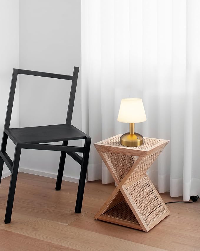 KDG Modern Cordless Small Table Lamps, Portable LED Dimmable Desk Lamp - Image 7