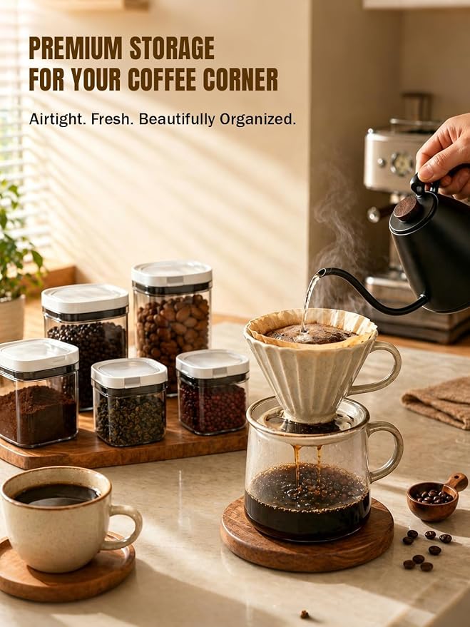 Lupow Airtight Coffee Canister - Image 8