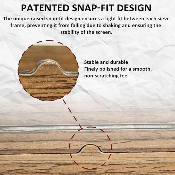 Coffee Bean Grading Sieve Set, 10-Grade Bean Sifter - Image 5