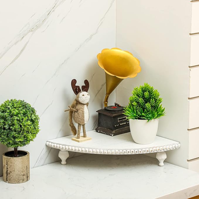 Amyhill Wood Corner Counter Shelf Corner Riser - Image 4