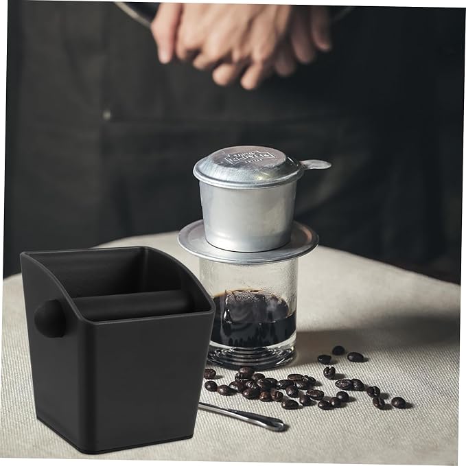 Uonlytech Multifunctional Grounds Bucket Espresso Grounds Disposal Large - Image 6