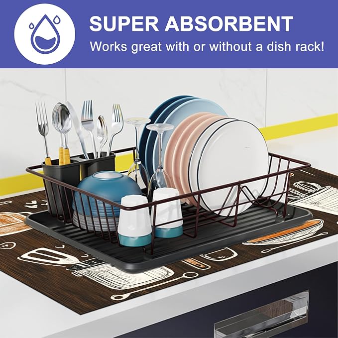 HOMETITUTE Stove Top Covers for Electric Stove Heat Resistant 28x20 Inch Glass - Image 8