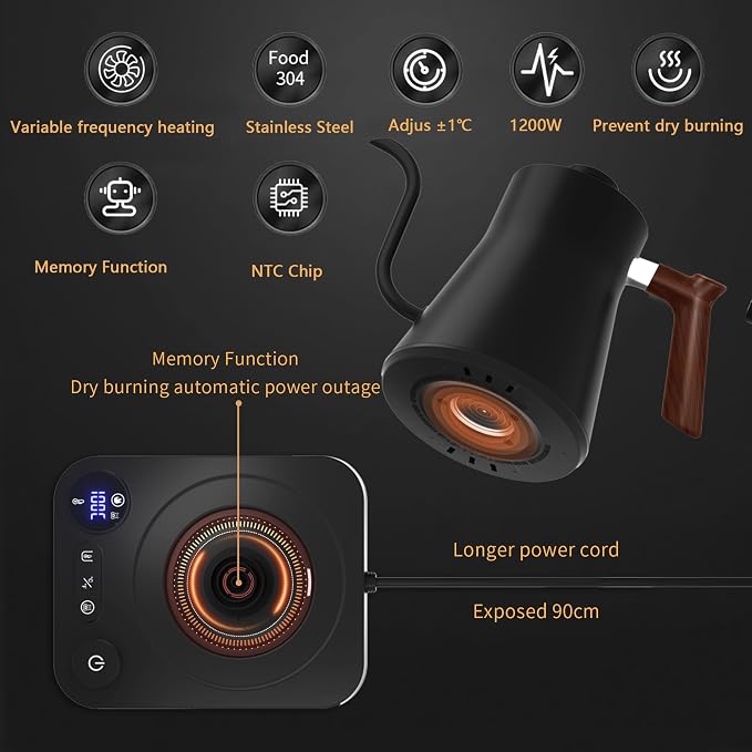 RHD Gooseneck Electric Kettle - Image 5
