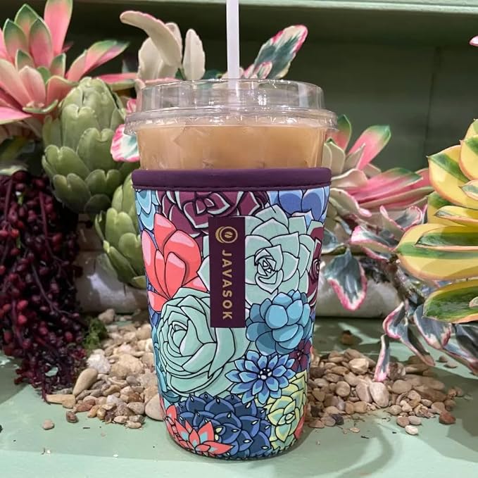 Sok It JavaSok Iced Coffee & Cold Soda Insulated Neoprene Cup Sleeve - Image 2