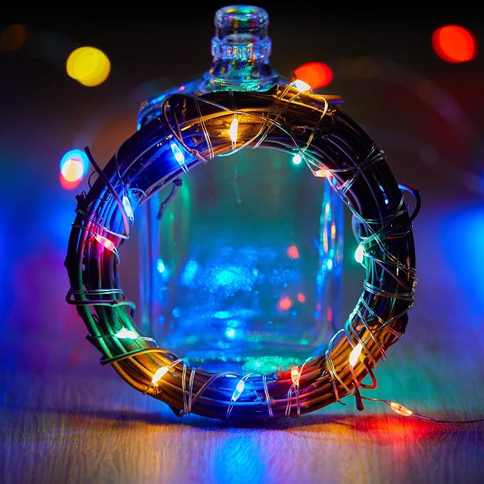 Wine Bottle Lights with Cork, Twinkle Lights 10 Pack 20 LED Waterproof Battery - Image 8