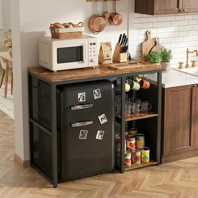 Homieasy Mini Fridge Cabinet - Image 5