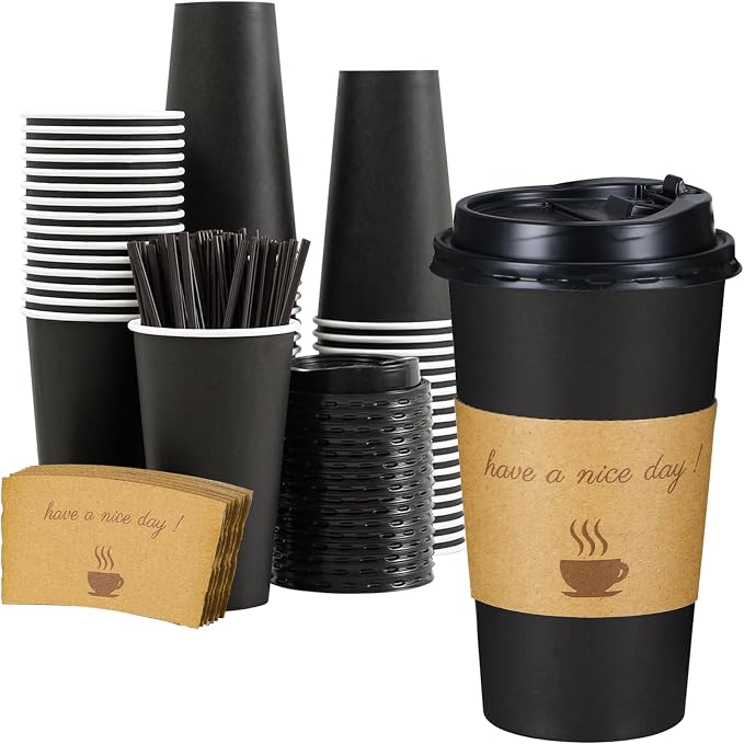 Lamosi 20 oz Disposable Coffee Cups by BuyNow