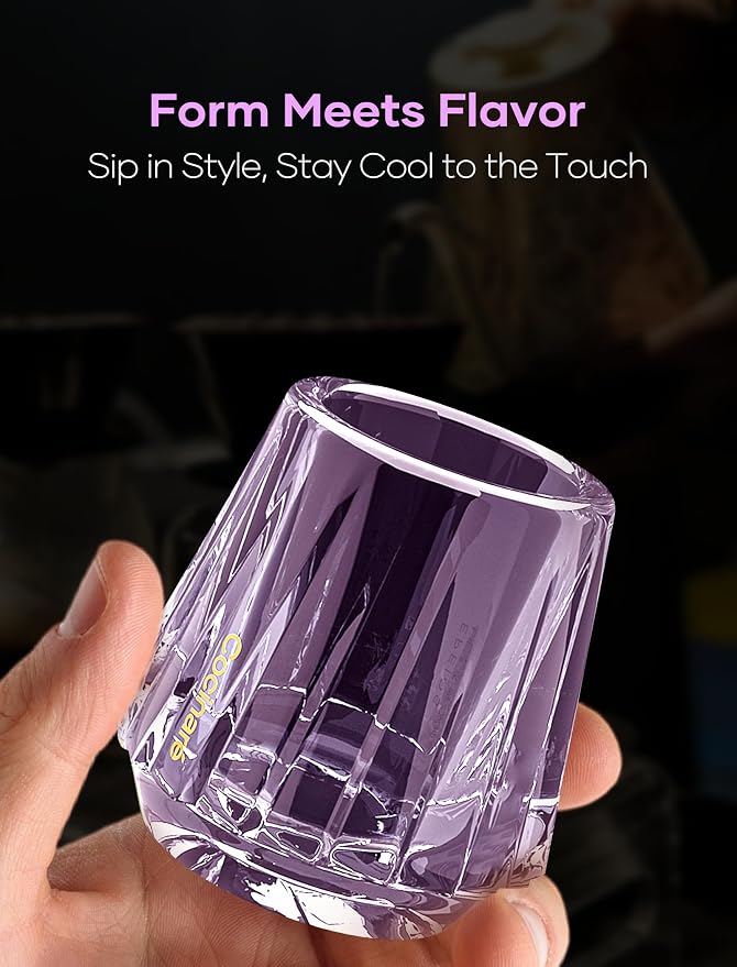 Cocinare KissCup Crystal Espresso Cup – 1.5oz Demitasse Cup - Image 4