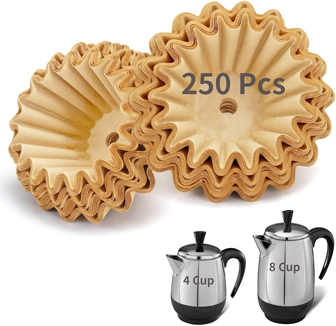 250PCS Percolator Coffee Filters by brikinte