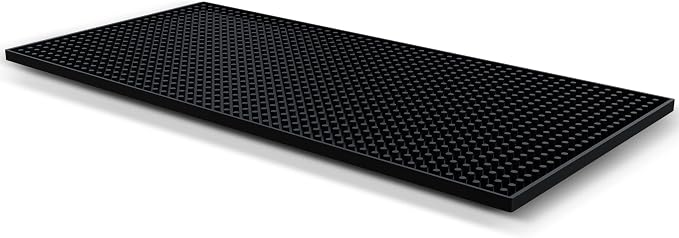 Esatto 6” x 12” Professional Bartender Mat, Useful in Kitchens, Coffee Shops by Esatto