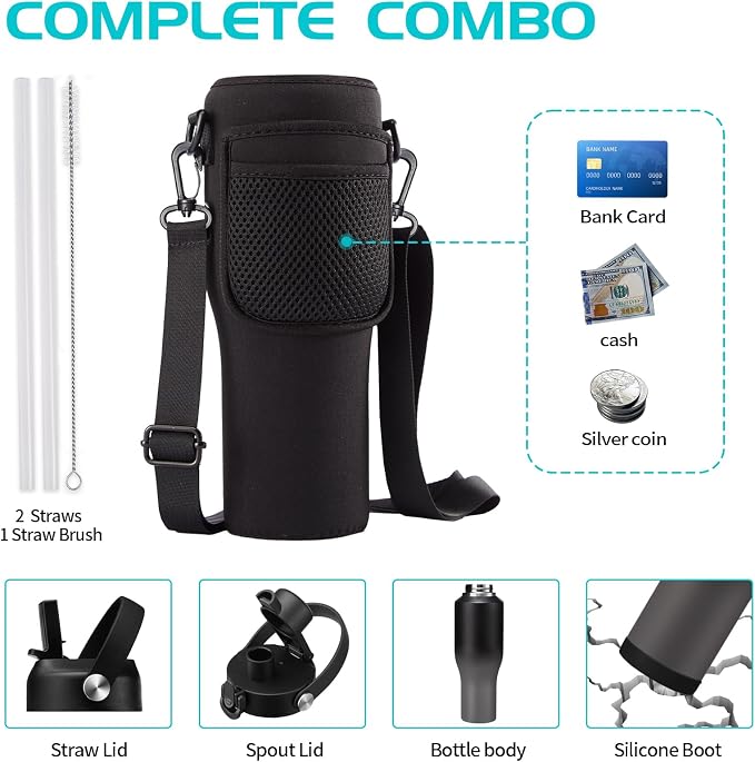 40oz Insulated Water Bottle - Image 6