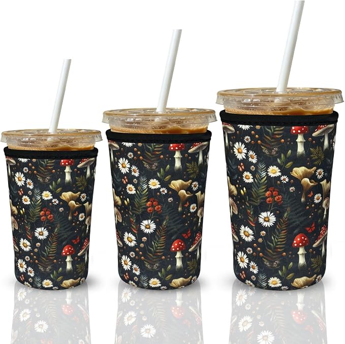 Reusable Iced Coffee Insulator Sleeve by XccMe