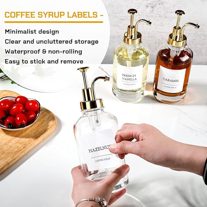 Coffee Bar Accessories, Coffee Syrup Dispenser - Image 5