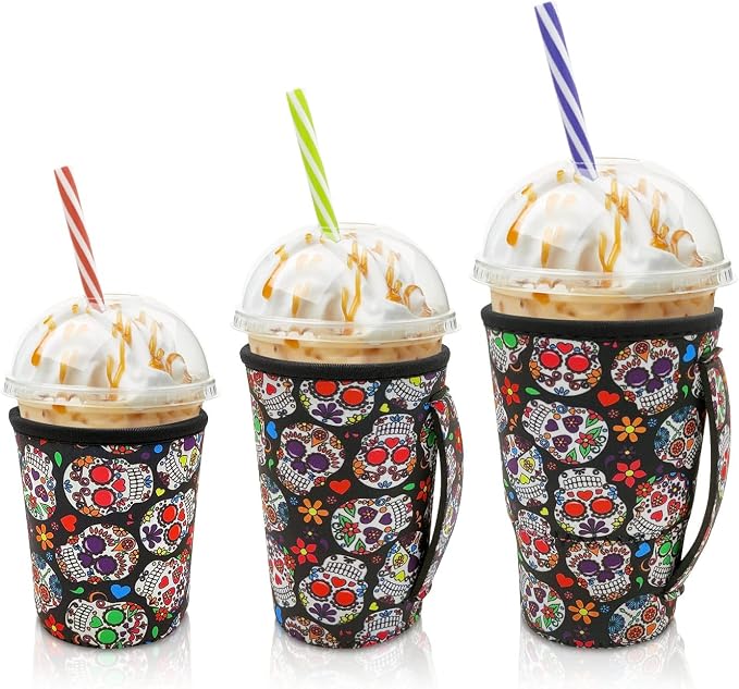 Iced Coffee Sleeve Insulator Sleeves by AJLTPA
