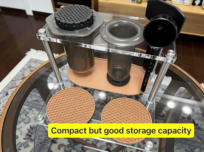 Organizer Stand for AeroPress, Coffee Bar Station, Storage Solution Fits - Image 8