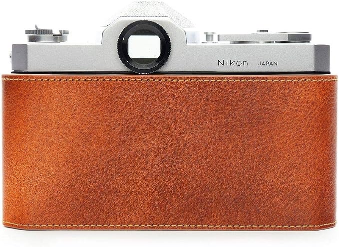 TP Original Handmade Genuine Real Leather Half Camera Case Bag Cover - Image 2
