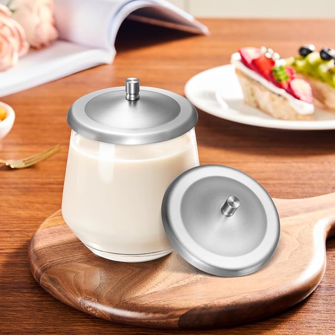 DOITOOL 5Pcs Reusable Lids Stainless Steel Cup Covers - Image 8
