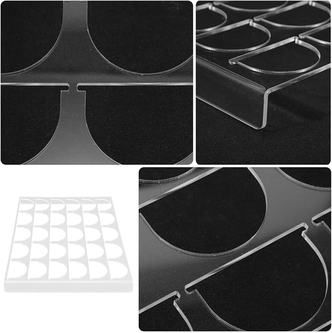 TEHAUX Acrylic Coffee Capsule Holder Rack – 30 Slots Organizer - Image 5