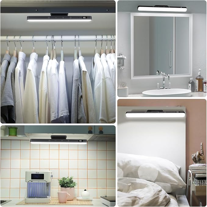 WILLED 5W Mirror Lights with Remote Control, 3 Colors Adjustable Makeup Light - Image 4