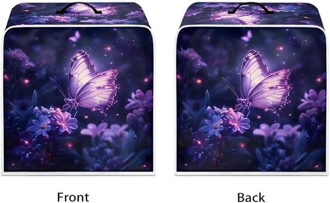 Butterfly Flower Coffee Machine Covers - Image 2