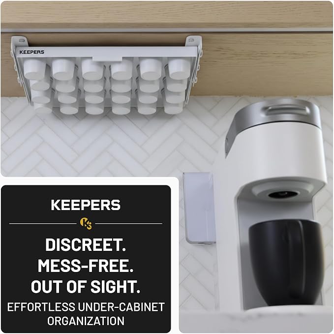 COFFEEKEEPERS KEEPERS Under Cabinet K Cup Holder - Image 3