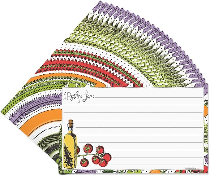 Current Veggie Recipe Cards - Image 4