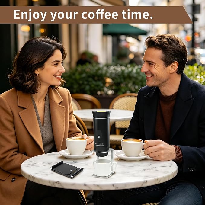 Pour Over Coffee Maker Stand, Foldable Portable Electric Espresso Machine Stand - Image 7