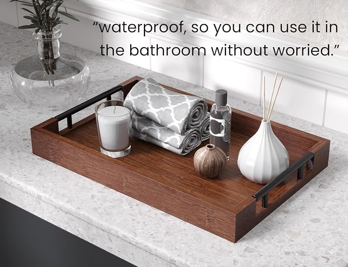Fibogollo Bamboo Serving Tray - Image 4