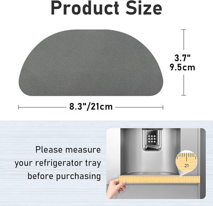 LOPNUR Refrigerator Drip Tray Catcher 2 Pack - Image 3