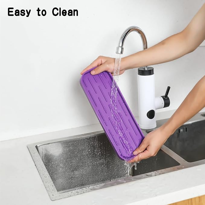 MicoYang Silicone Kitchen Sink Organizer Tray - Image 7