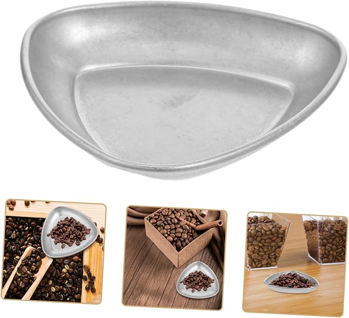 Vintage Coffee Bean Tray Portable Measuring Dish - Image 7