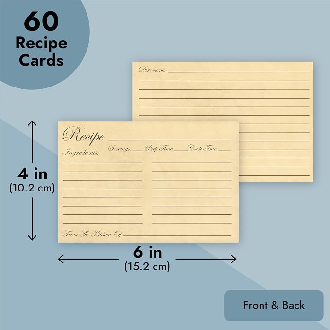 Juvale Recipe Cards - Image 4