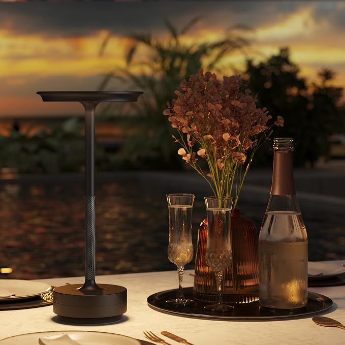 Rechargeable Cordless Table Lamps, Portable Battery Table Light. - Image 7