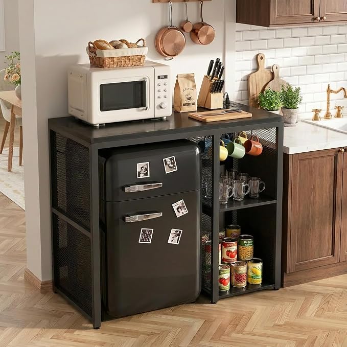 Homieasy Mini Fridge Cabinet - Image 5