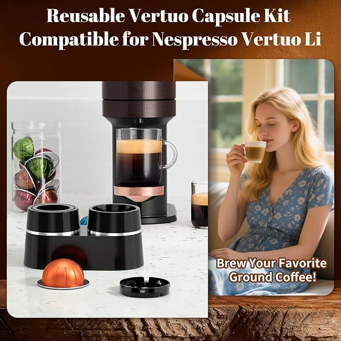 Reusable Coffee Pods Kit Compatible - Image 9