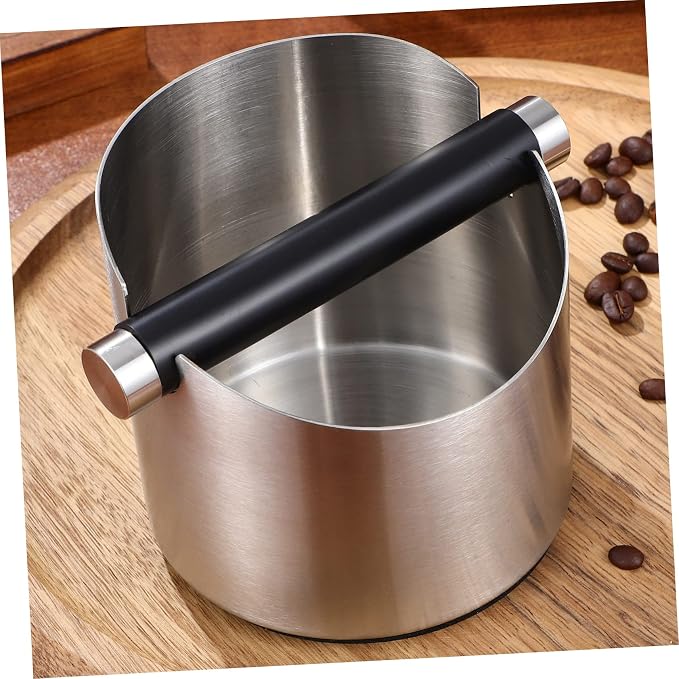 DOITOOL Coffee Knock Bin with Cleaning Brush Set Coffee Ground Bin Sturdy Knock - Image 8