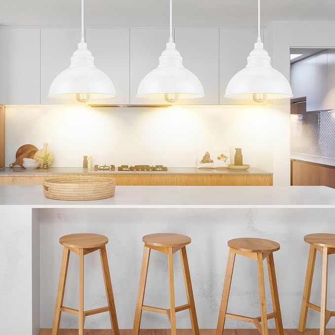 Plug in Pendant Light, 15FT Hanging Lights, On/Off Switch, Industrial Pendant - Image 7