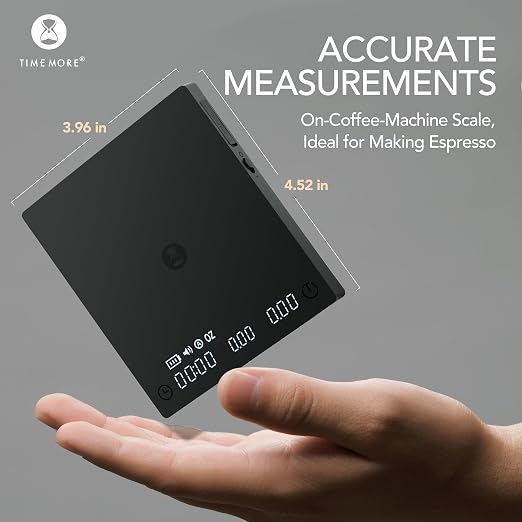Timemore Basic Mini Coffee Scale, Slim & Lightweight Design, Three Modes | - Image 2