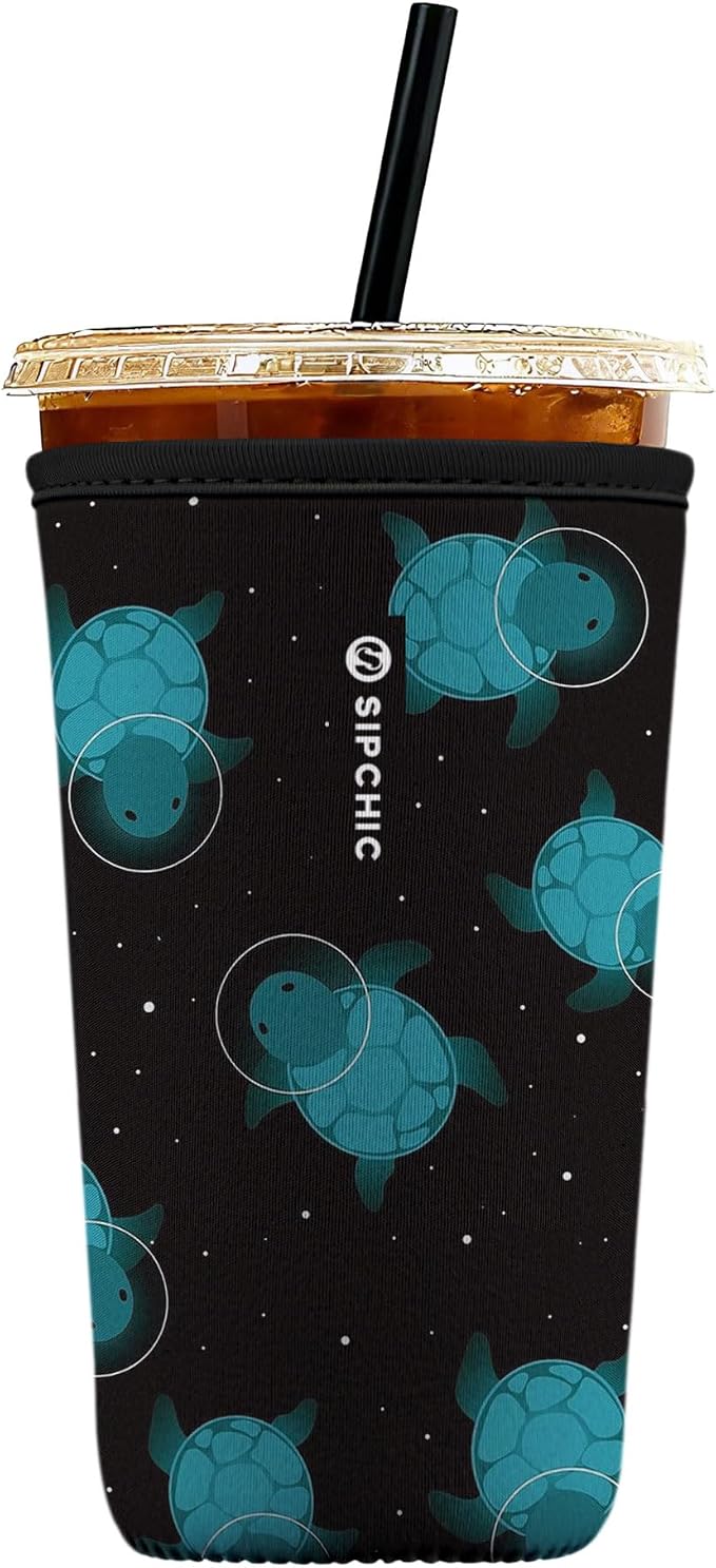 Iced Coffee Sleeve – Neoprene Reusable Cup Sleeves by Unknown