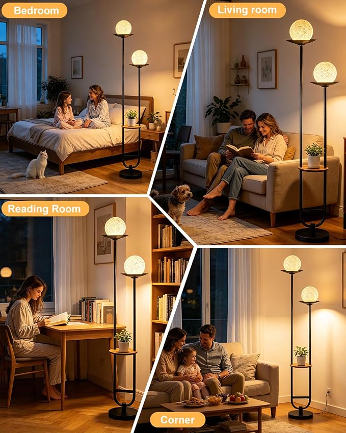 Lightdot 63IN Black Floor Lamp - Image 7