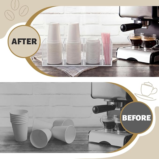 Novabright Acrylic Coffee Cup Holder - Image 7