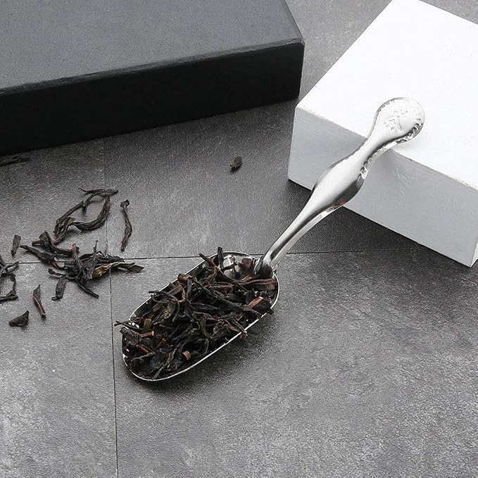 4 Pcs Stainless Steel Small Tea Scoops Spoon - Image 4