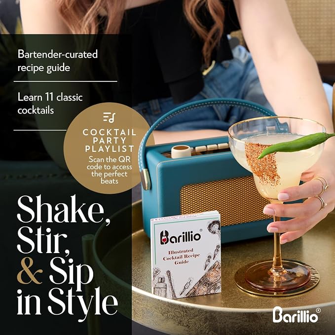 Barillio Rose Gold Mixology Bartender Kit - Image 6