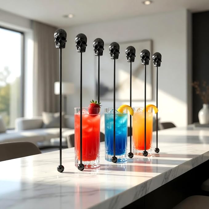 Homestia Skull Swizzle Sticks - Image 5