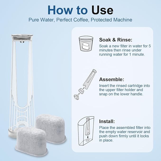 Water Filter Holder and 2 Water Filters, Compatible - Image 6