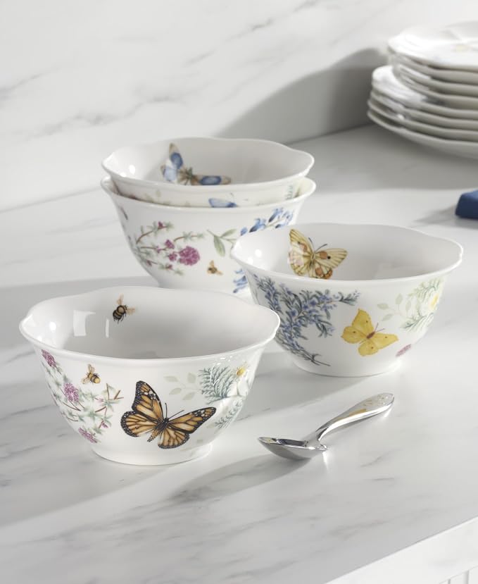 Lenox 897796 Butterfly Meadow Herbs Rice Bowls - Image 4