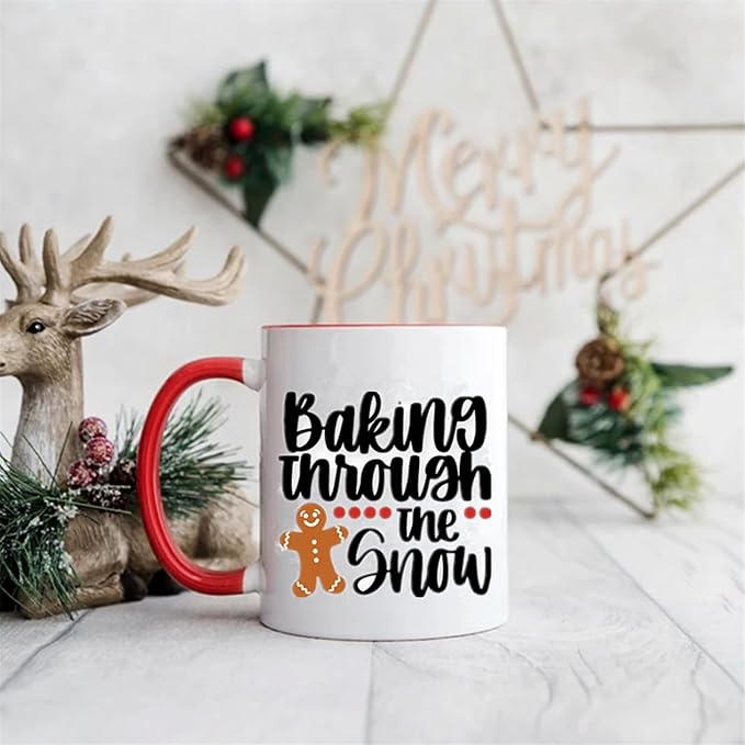 JAJADO Self Adhesive Silk Screen Stencils Let it Snow Merry Christmas Stencils - Image 6