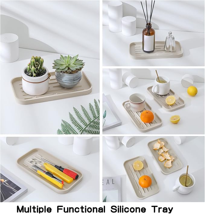 MicoYang Silicone Kitchen Sink Organizer Tray - Image 4