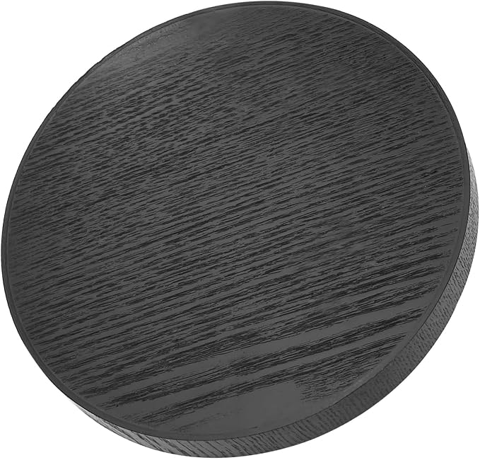 Yinhing Round Tray, Coffee Table Tray Food Meals Serving Plate Restaurant Wood - Image 7